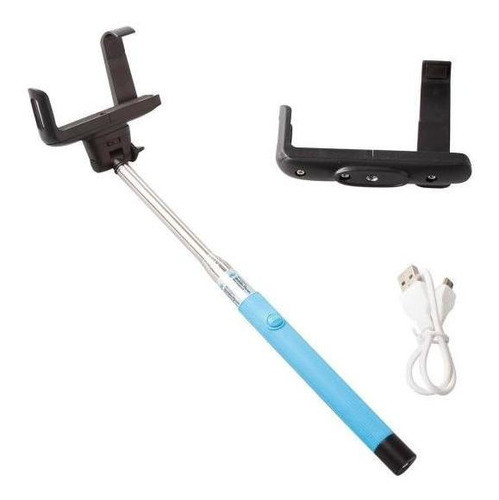 Overtech Kit Monopod Disparador Bluetooth Selfie Boton Basto 0