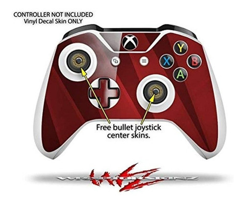 Vintageid 25 Red Decal Style Skin Set Se Adapta A Xbox One S 1