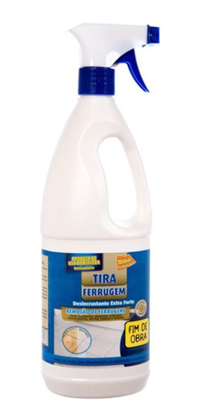 Tira Ferrugem 1 Litro Extra Forte - Fim De Obra 0