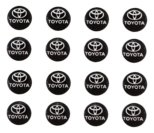 Logo Compatible Toyota Llaves Navaja Dome De 14mm Zuk 0