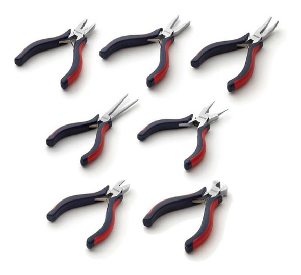 Set Mini Pinzas Alicates Bremen 7 Pz Electronica Artesania 0