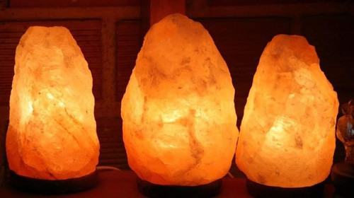 Lampara De Sal Del Himalaya 2-3 Kgr Con Dimmer Y Garantia 1
