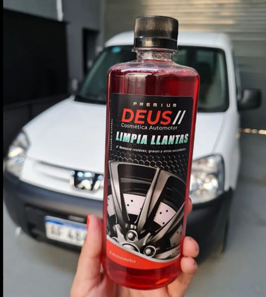 Limpia Llantas Desengrasante Para Auto Deus 500ml 1
