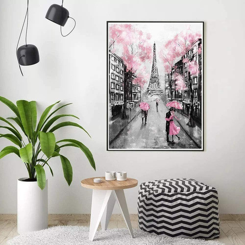 Pintura 5d Por Diamantes Kit Torre Eiffel 1