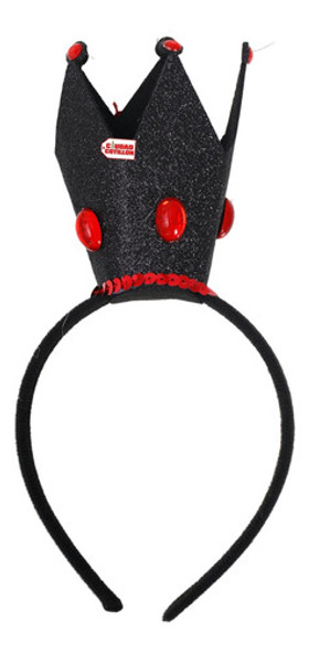 Vincha Corona Reina Corazones Gemas Disfraz Halloween - Cc 0