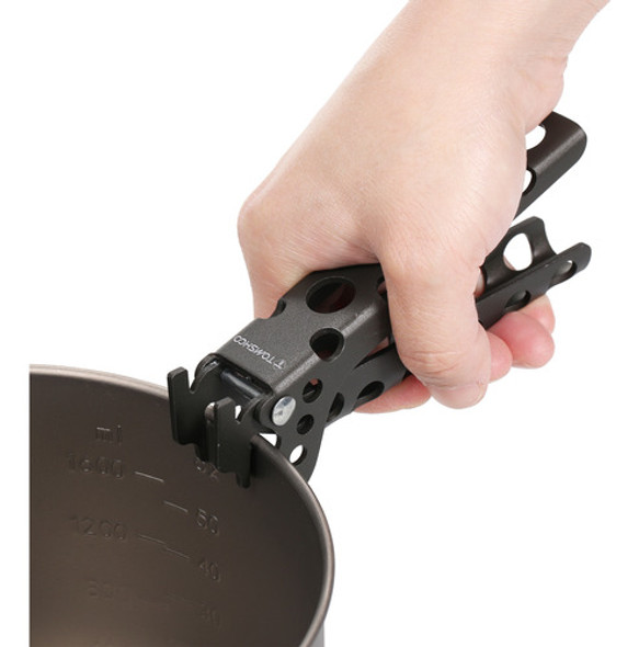 Panela De Acampamento De Alumínio Clip Grip Cooking Outdoor 1