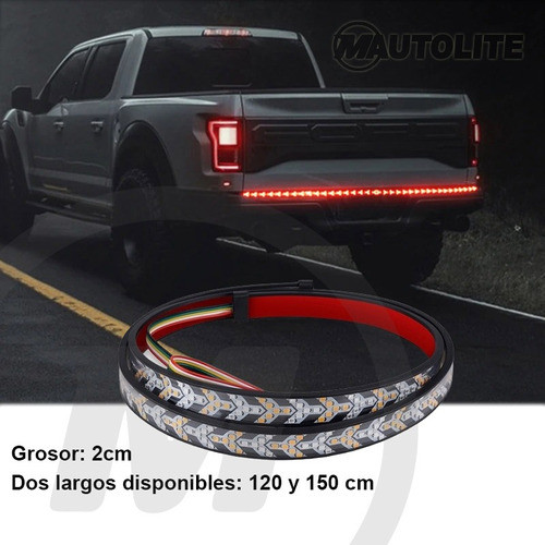 Tira Led Trasera Todas Las Luces Para Auto O Camioneta 1