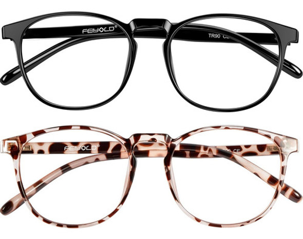 Feiyold Gafas De Bloqueo De Luz Azul Para Mujeres/hombres Pa 0