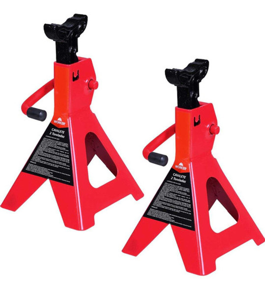 Cavaletes Para Veículo 2 Toneladas O Par Worker 0