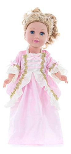 Little Adventures Vestido De Muñeca Princesa Parisina Rosa 0