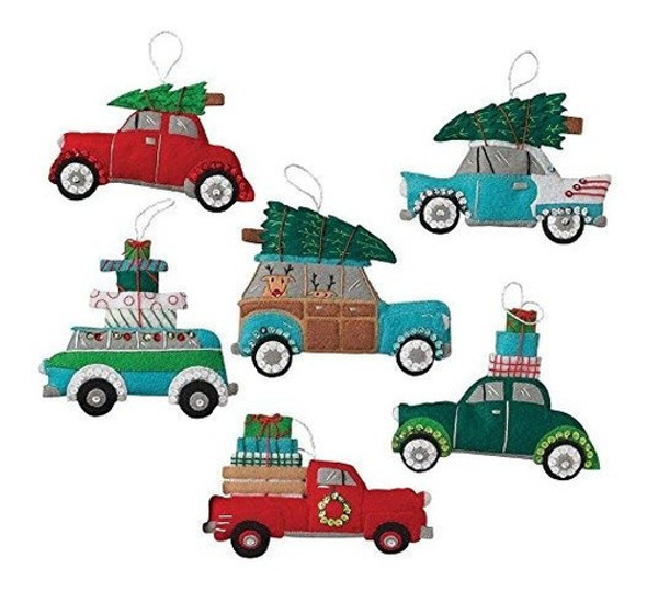 Bucilla Felt Applique Kit De Adorno 6 Por 4 Pulgadas 86836 C 0