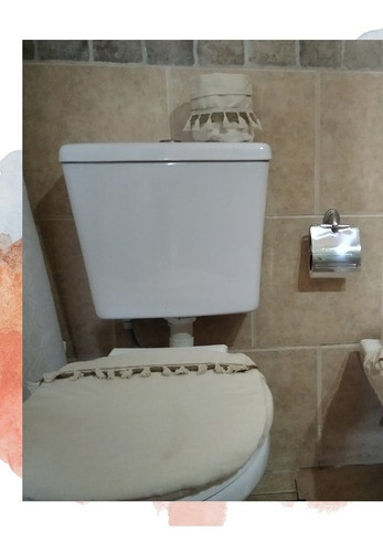 Cubre Inodoro Y Cesto Para Papel 0