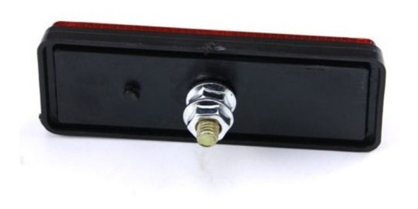 Bicicleta Bicicleta Reflector Luz Reflectante Seguridad Rojo 1