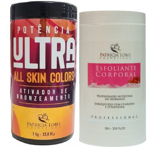 Kit Potência Ultra + Esfoliante Morango Patrícia Lobo 0