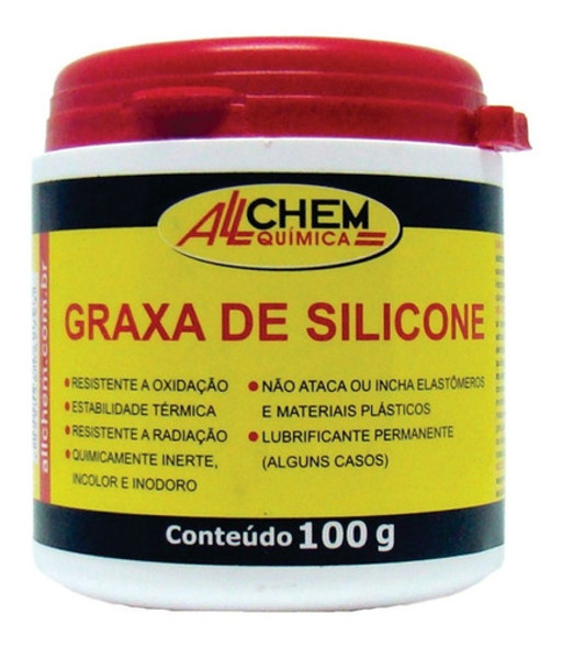 Graxa Silicone 100g 100% Pura Airsoft Paintball Eletronica 1