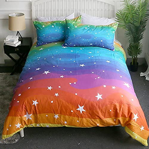 Sleepwish Pastel Rainbow Ropa De Cama Niños Adolescentes Niñ 0