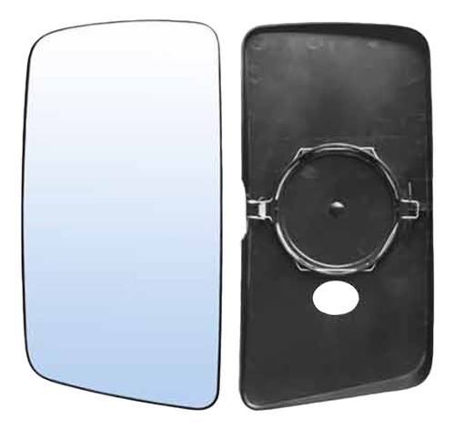 Vidro Retrovisor Principal Mb Actros + Desembaçador Direito 0