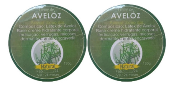 Aveloz Leite Vegetal (100 Gotas) + 130g De Aveloz P/ A Pele. 1