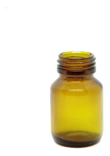24 Frasco Vidrio Ambar Comprimido Por 30 Ml C/tapa Presinto 1