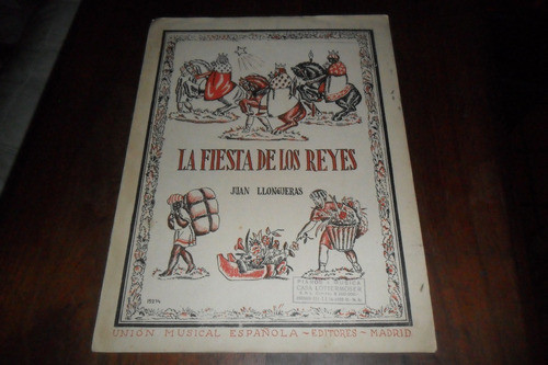 La Fiesta De Los Reyes Magos Juan Llongueras Partitura 0
