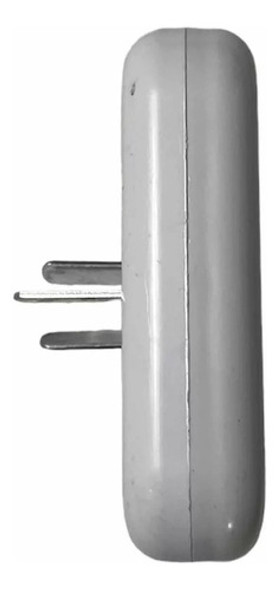 Pack X10 Adaptador Doble Ficha Chata/redonda/recta 1