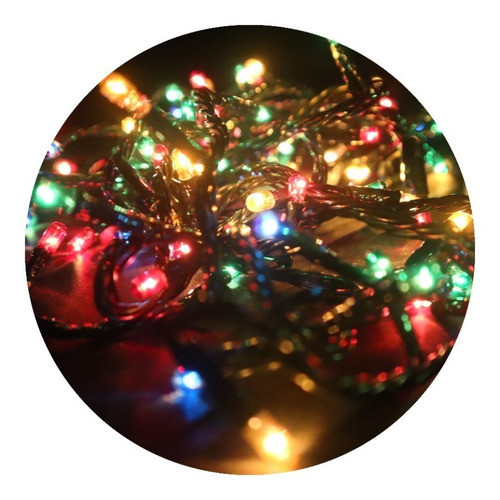 Luces Calidas Multicolor Navideña Arroz Efectos 0