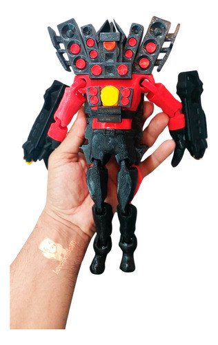 Figura Mega Titan Speaker Man 18 Cm Serie Skibidi Toilet 0