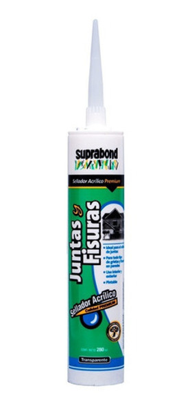 Sellador De Juntas Y Fisuras Transparente 280ml En Cartucho 0 Sellador De Juntas Y Fisuras Transparente 280ml En Cartucho 0
