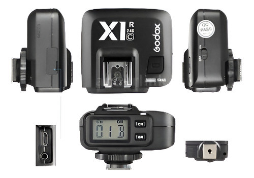 Godox X1r-c 32 Canales Receptor Flash Inalámbrico Disparador 0