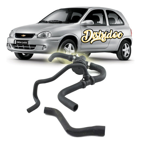 Kit X2 Mangueras Calefaccion Chevrolet Corsa 1.4 / 1.6 16v. 0