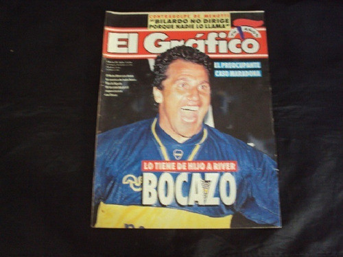 Revista El Grafico # 3878 - Tapa Boca (marcico) 0