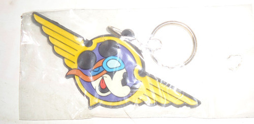Llavero Mickey Goma Nuevo Sellado 0