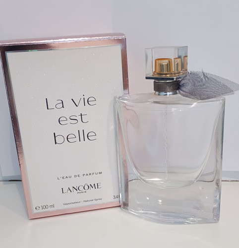 Frasco Perfume Vacío La Vie Est Belle 100 Ml Lancome Caja 0