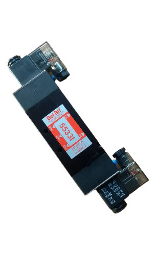 Válvula Doble Solenoide Biestable 5/2 Rosca 1/2 0