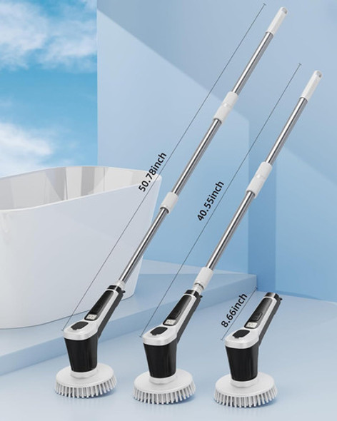 Cepillo Limpieza Electrico Inalambrico Fregadera Potente 1