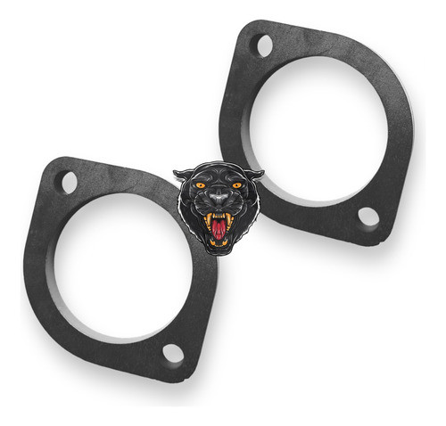 Bridas X2 Para Escape 3 Pulgadas (77mm) Escapes El Puma 0