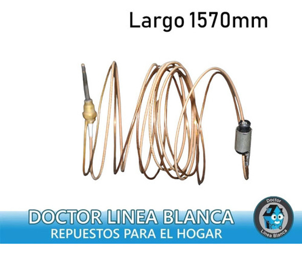 Termocupla Bifilar Patrick/mabe S/especial Coaxial 1570mm 1