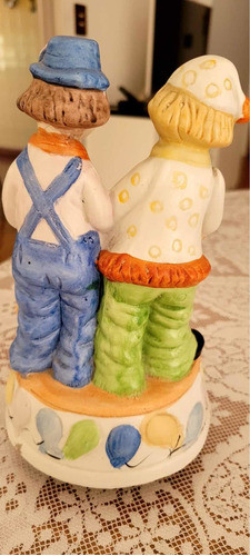 Caja Musical Payasos Antigua 1