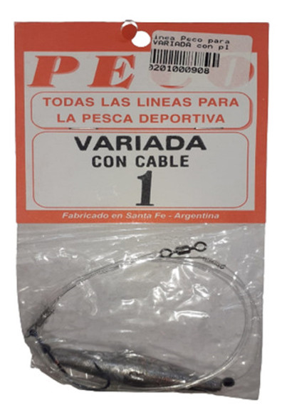 Linea Peco Para Variada Con Plomo Nro. 1 0 Linea Peco Para Variada Con Plomo Nro. 1 0