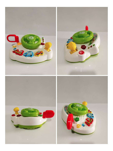 Brinquedo Para Bebê Volante Com Som E Luz Multikids Baby 0