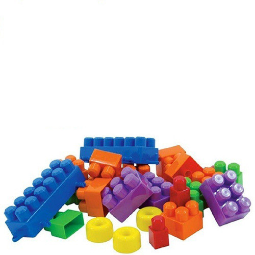 Balde Block 50 Peças - Simo Toys 1