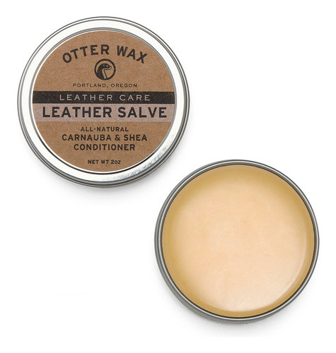 Otter Wax Leather Salve | 2 Oz | Acondicionador Universal To 1
