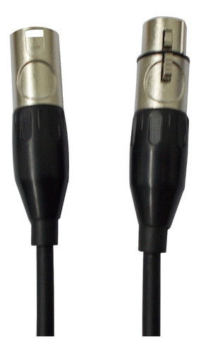 Cable 1 Xlr 3 Pin Macho 1 Xlr 3 Pin Hembra 3.60 Mts 1