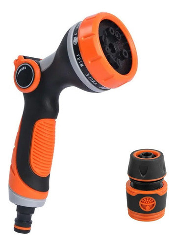 Pistola De Riego Regador 10 Posiciones Adaptadores Valvula 0