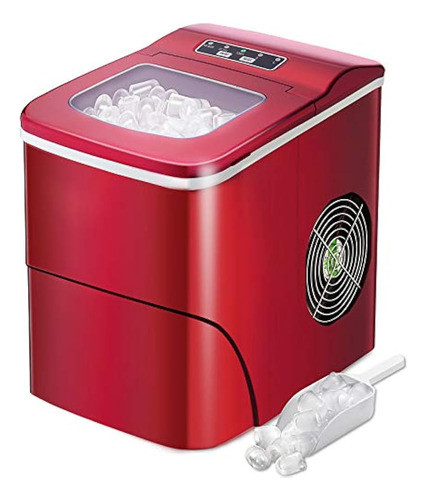 Aglucky Máquina Para Hacer Hielo En La Encimera, Máquina Par 0