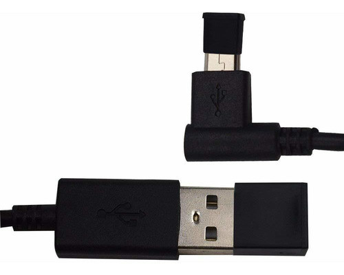 Cable De Carga De Usb A Micro Usb - Negro 1,5 Metros 1