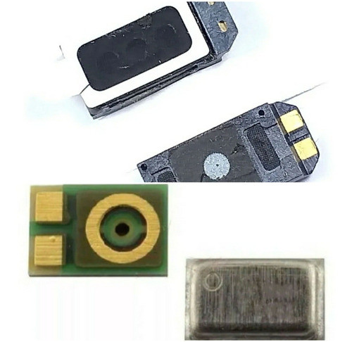 Microfone + Auricular Compatível Com A20 A30 A40 A50 A70 0