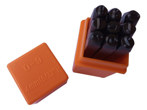 Letras Y Números Para Marcar A Golpe 4mm 36 Punzones 1