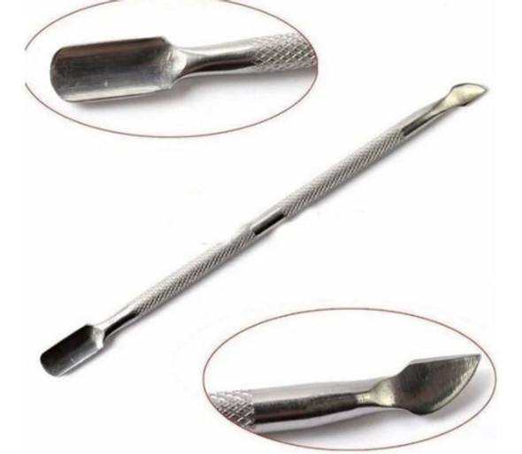 Pusher, Repujador De Cutícula Doble Acero Inoxidable 0