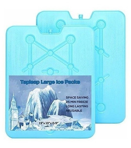 Bolsas De Hielo Grandes Para Enfriadores Tapleap - Paquetes 0